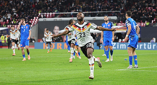 Fußball Deutschland vs. Slowakei