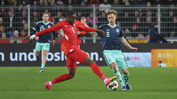 Fußball Schweiz vs. Deutschland