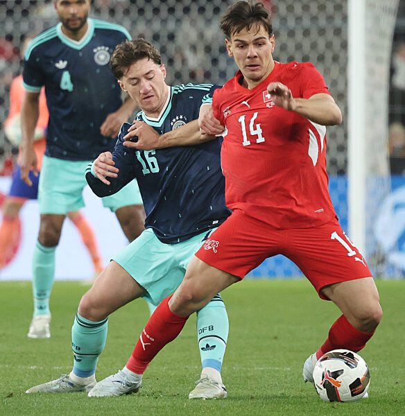Fußball Schweiz vs. Deutschland