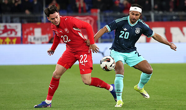 Fußball Schweiz vs. Deutschland
