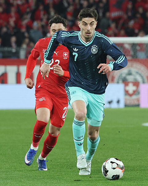 Fußball Schweiz vs. Deutschland