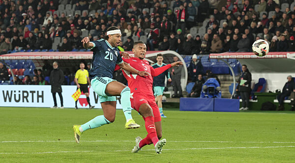 Fußball Schweiz vs. Deutschland