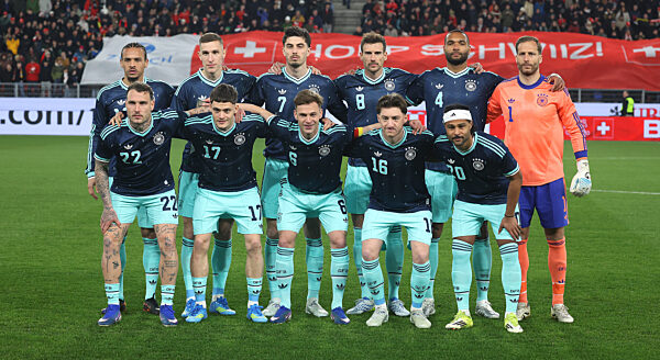 Fußball Schweiz vs. Deutschland
