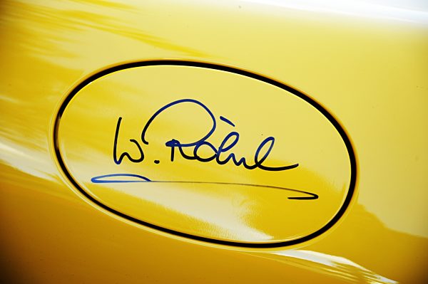 Walter Röhrl, Autogramm