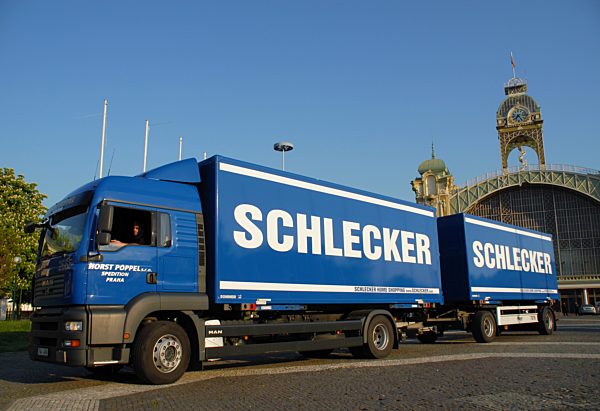 Schlecker - LKW in Tschechien