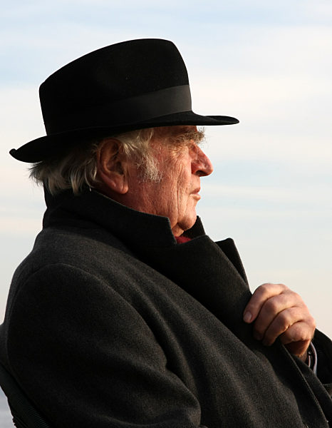 Der Schriftsteller Martin Walser posiert am Dienstag (29.01...