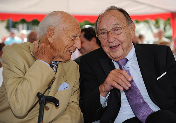 Alt-Bundespräsident Walter Scheel feiert 92. Geburtstag