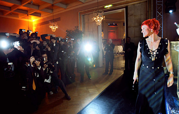 Sportler des Jahres 2006 - Ankunft Kati Wilhelm