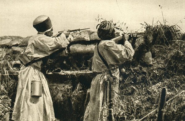 fire;Colonial troops