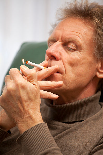 cigarette;smoking;igniting