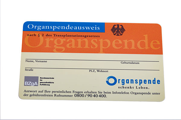 organspendeausweis