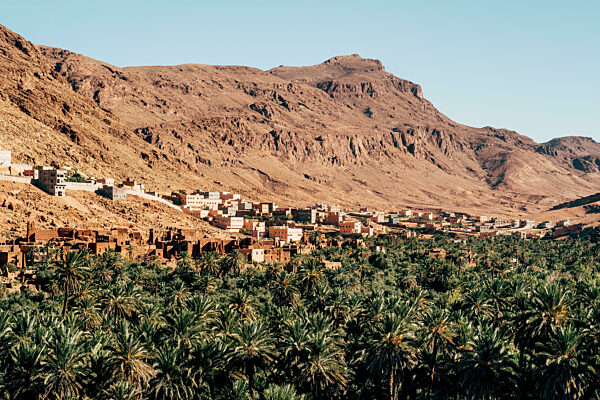 wüste;häuser;marokko