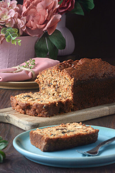 kuchenstück;karottenkuchen