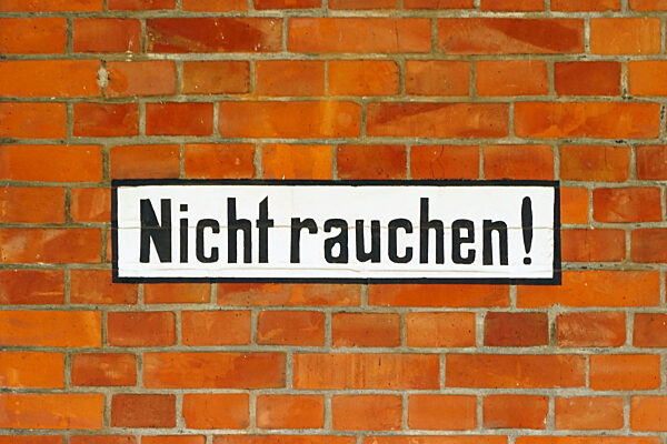 shield;no smoking sign