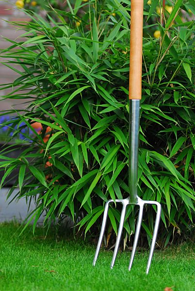 gardening, pitchfork