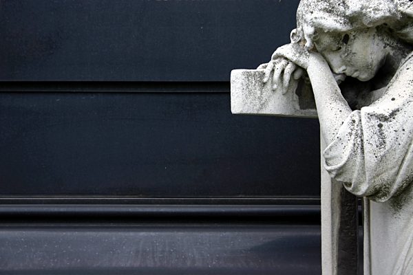 hope & religion, angel, mourning