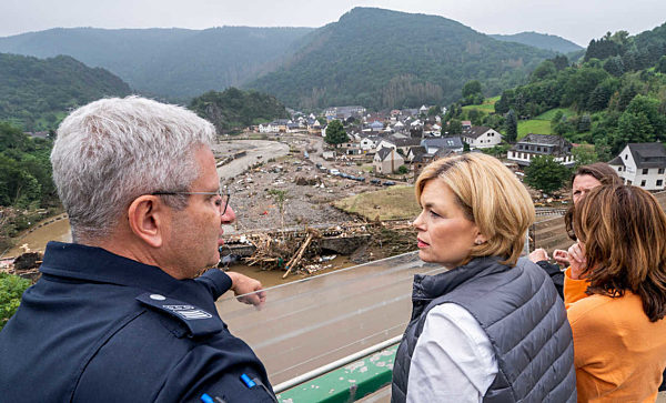 Nach dem Unwetter in Rheinland-Pfalz