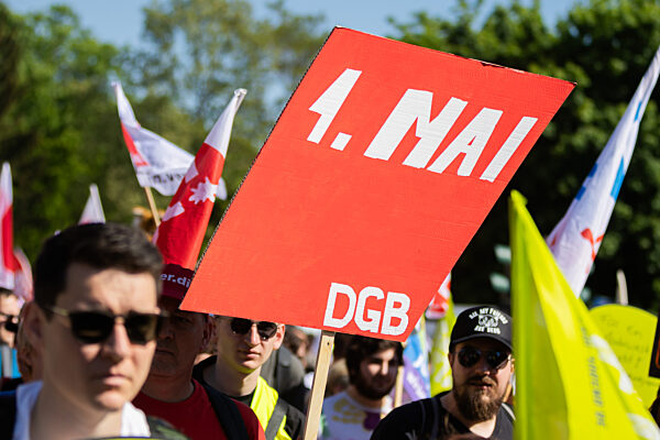 1.-Mai-Demonstrationen – Berlin - DGB