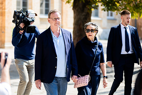 Landtagswahl Thüringen - Stimmabgabe Ramelow