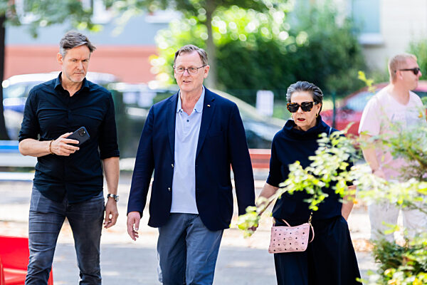 Landtagswahl Thüringen - Stimmabgabe Ramelow