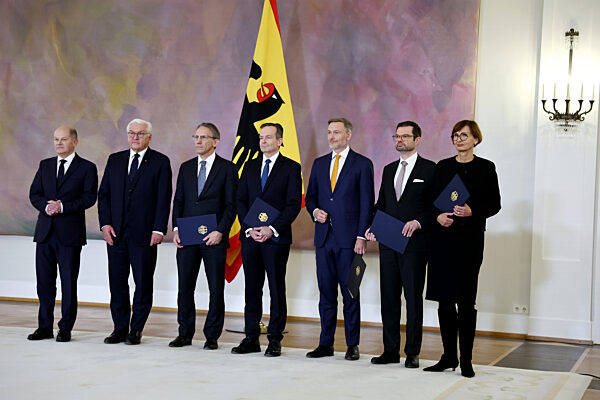 Nach dem Bruch der Ampel-Koalition - Schloss Bellevue