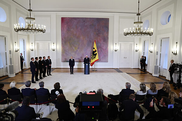 Nach dem Bruch der Ampel-Koalition - Schloss Bellevue