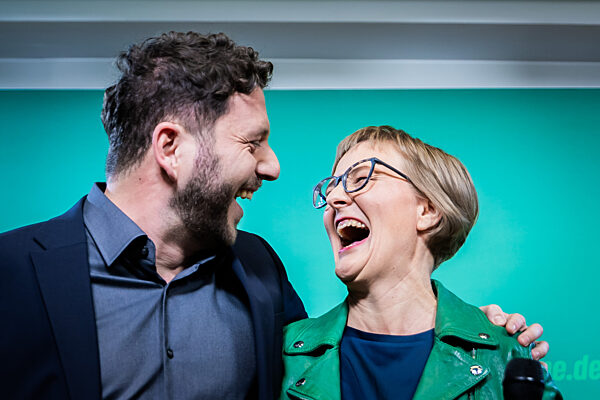 Landtagswahl in Baden-Württemberg - Wahlparty Grüne in Berlin
