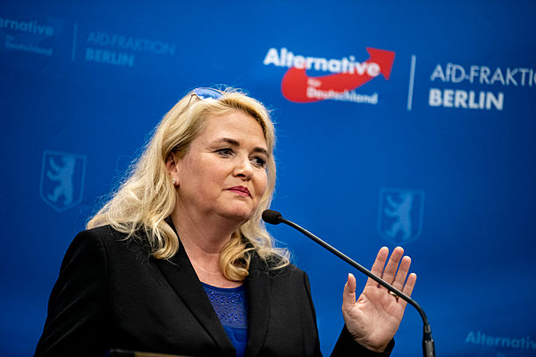 Wahl zum Abgeordnetenhaus - Wahlparty AfD