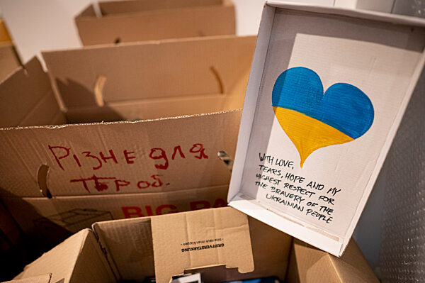 Ukraine-Konflikt - Spendensammlung