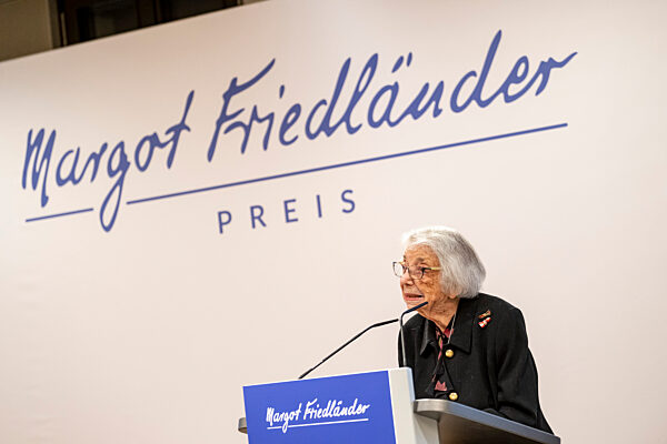 Verleihung des Margot-Friedländer-Preises
