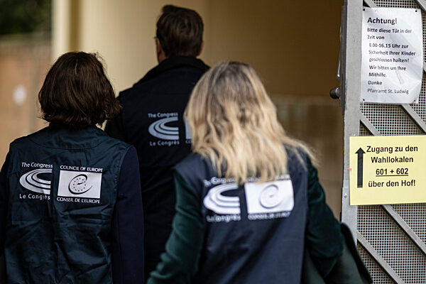 Wiederholungswahl Berlin - Wahlbeobachter