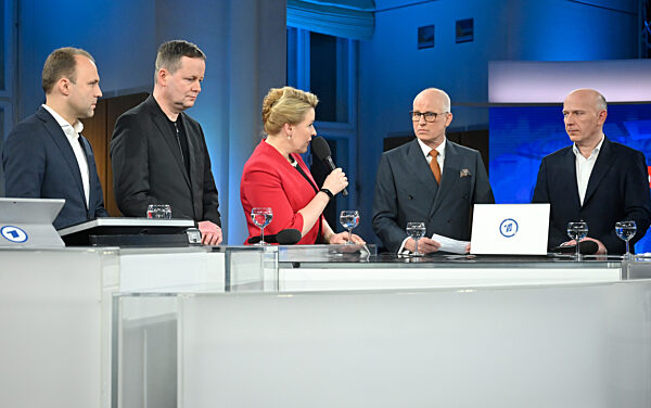 Wiederholungswahl Berlin - RBB-Runde der Spitzenkandidaten