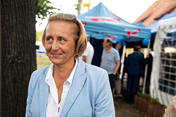 Wahlparty AfD Unterstützer in Berlin