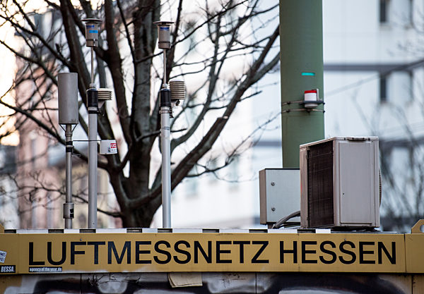 Luftmessstation Frankfurt