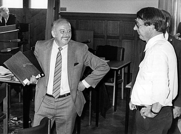 "Hitler-Tagebücher"-Prozess in Hamburg 1984