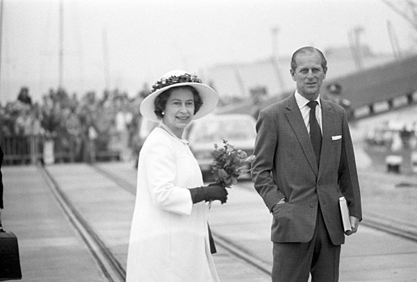 Queen Elizabeth II. on state visit in Germany 1978