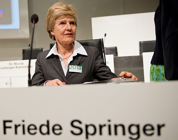 Hauptversammlung Axel Springer AG