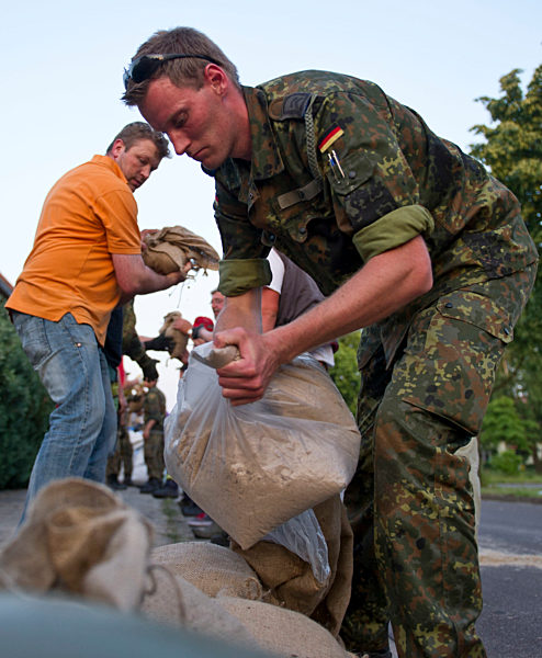 Hochwasser in Sachsen-Anhalt