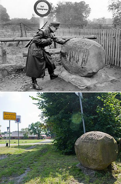 Grenzorte Zicherie und Böckwitz