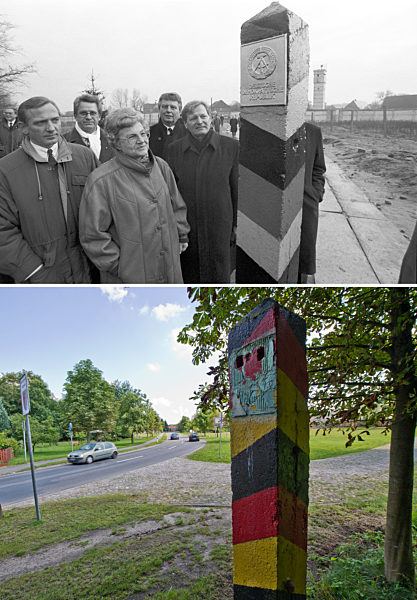 Grenzorte Zicherie und Böckwitz