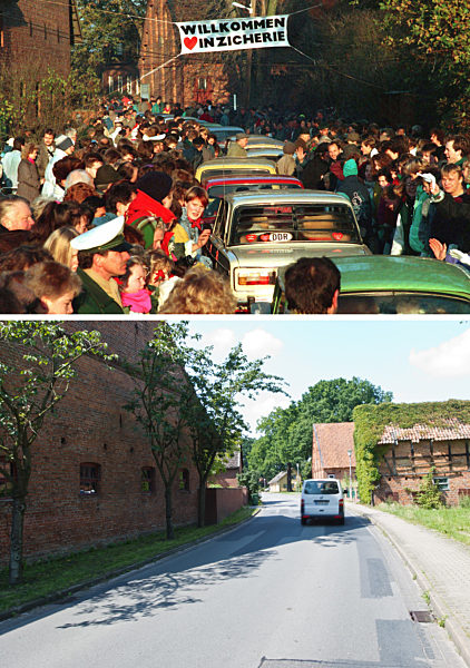 Grenzorte Zicherie und Böckwitz