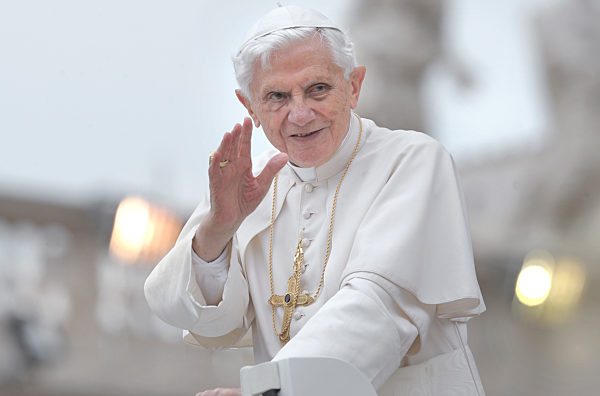 Pope Benedict XVI during his weekly general audience in St. Peter square at the Vatican, Wednesday. 26 September, 2012