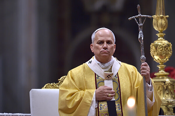 Pope Leo XIV Holds Christmas Vigil Mass On Christmas Eve