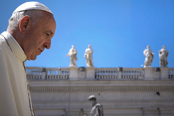Pope Francis special Jubilee Audience at Saint Peter's Square at the Vatican on June 18, 2016