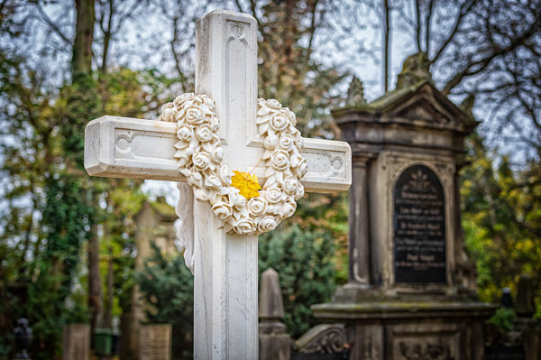 Zu Allerheiligen auf den Freidhof