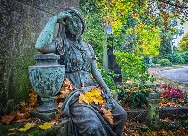 Zu Allerheiligen auf den Freidhof