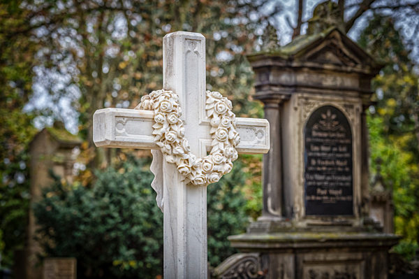 Zu Allerheiligen auf den Freidhof