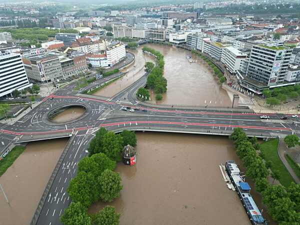 Hochwasser in Saarbrücken