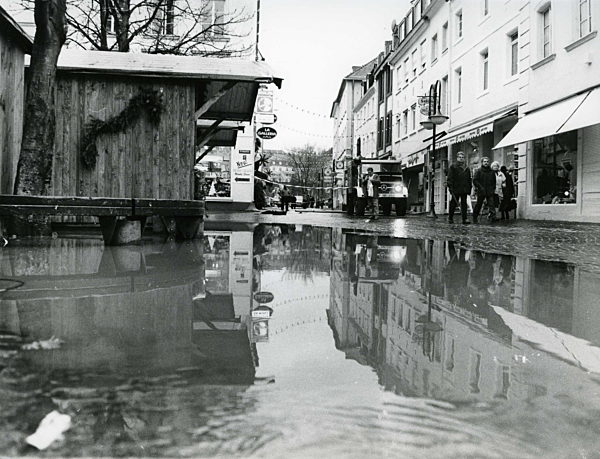 Hochwasser Saarbrücken