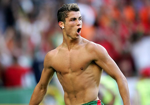 Fussball International Euro 2004 Cristiano RONALDO (POR)
